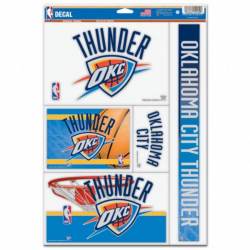 Oklahoma City Thunder - Set of 5 Ultra Decals