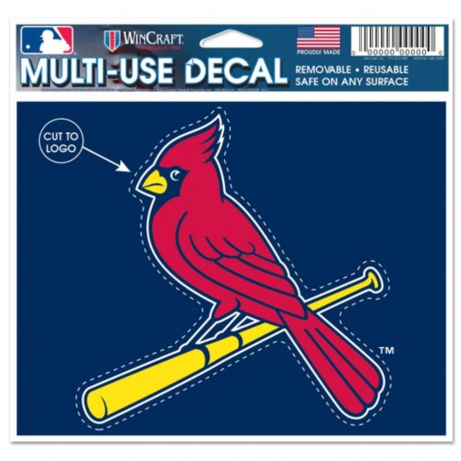 St. Louis Cardinals 4.5x5.75 Die Cut Multi Use Ultra Decal at Sticker
