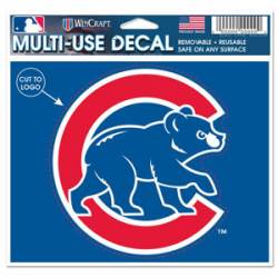 Chicago Cubs 1997-Present Alternate Logo - 4.5x5.75 Die Cut Ultra Decal