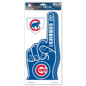 Chicago Cubs - Finger Ultra Decal 2 Pack