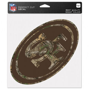 San Francisco 49ers Camouflage - 8x8 Full Color Die Cut Decal