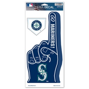 Seattle Mariners - Finger Ultra Decal 2 Pack at Sticker Shoppe