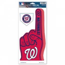 Washington Nationals - Finger Ultra Decal 2 Pack