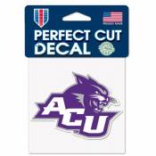 Abilene Christian University Wildcats - 4x4 Die Cut Decal
