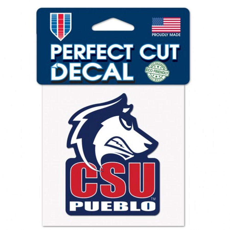 Colorado State University Pueblo ThunderWolves - 4x4 Die Cut Decal at ...