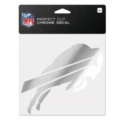 Buffalo Bills - 6x6 Chrome Die Cut Decal