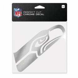Seattle Seahawks - 6x6 Chrome Die Cut Decal