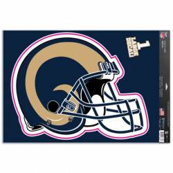 Los Angeles Rams Blue & Gold Helmet - 11x17 Die Cut Multi Use Ultra Decal