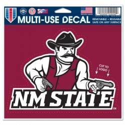 New Mexico State Aggies Static Cling Decal Sticker Free Shipping NEW 