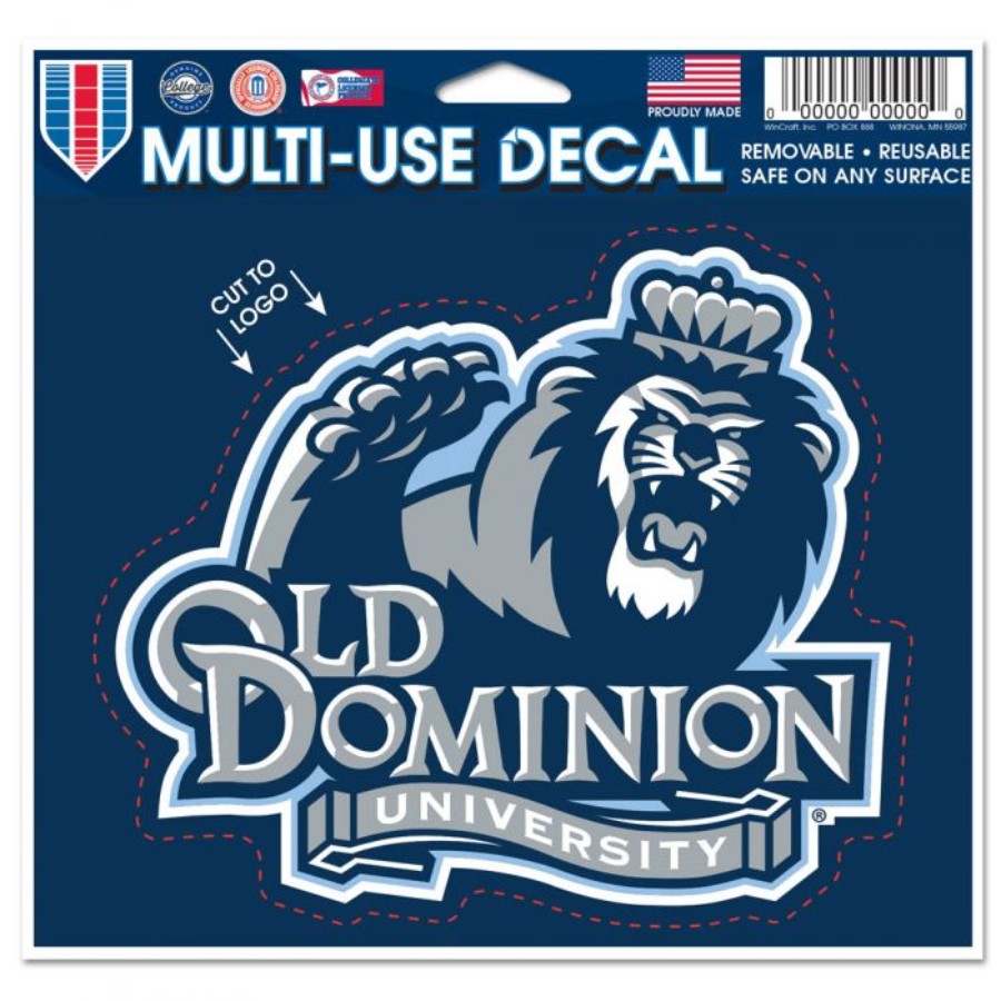 Old Dominion University Monarchs - 4.5x5.75 Die Cut Ultra Decal
