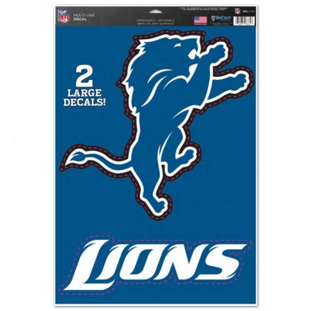 detroit lions decals