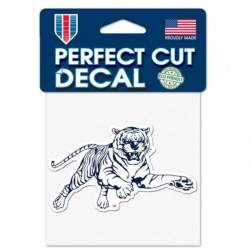 Jackson State University Tigers - 4x4 Die Cut Decal