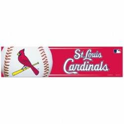 St. Louis Cardinals - 3x12 Bumper Sticker Strip
