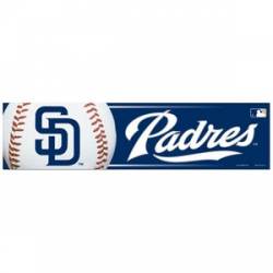 San Diego Padres - 3x12 Bumper Sticker Strip