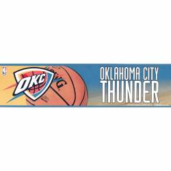 Oklahoma City Thunder - 3x12 Bumper Sticker Strip