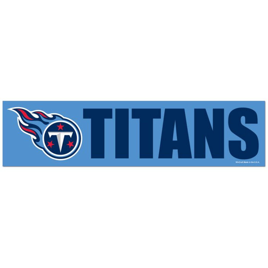 Tennessee Titans - 3x12 Bumper Sticker Strip