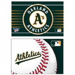 Oakland Athletics A's - Set of 2 Refrigerator Magnets