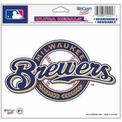 Milwaukee Brewers: 2023 Brew Crew City Connect Logo Minis - Officially  Licensed MLB Removable Adhesive Decal