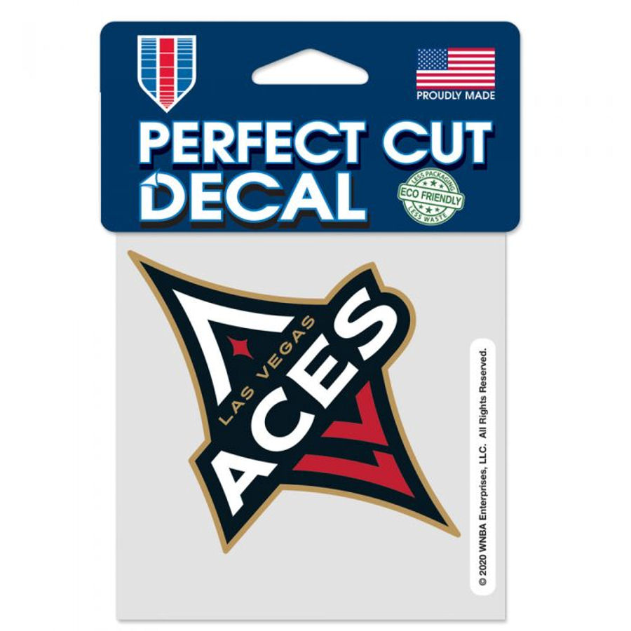 Las Vegas Aces 4x4 Die Cut Decal at Sticker Shoppe