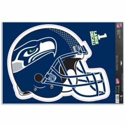 Seattle Seahawks Helmet - 11x17 Die Cut Multi Use Ultra Decal