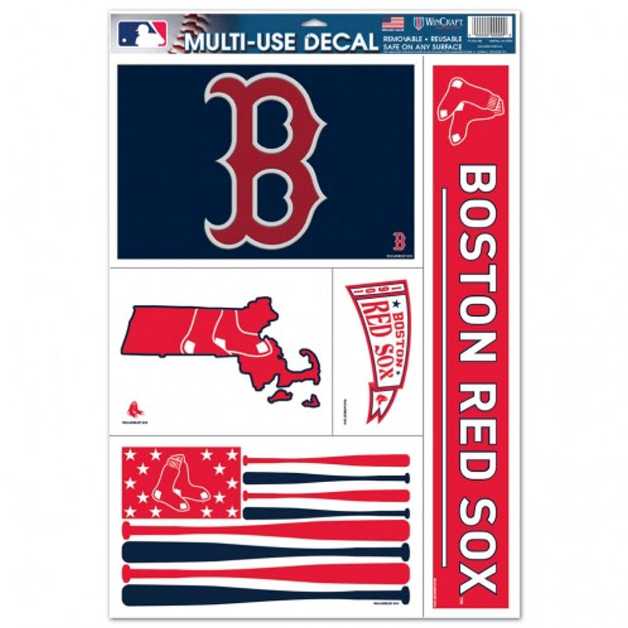 Boston Red Sox Set of 5 Ultra Decals at Sticker Shoppe