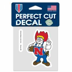 University Of Nebraska Cornhuskers Retro - 4x4 Die Cut Decal