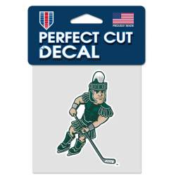 Michigan State Spartans Hockey - 4x4 Die Cut Decal