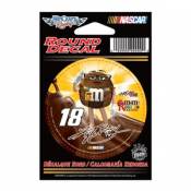 Kyle Busch #18 - 3x3 Round Vinyl Sticker