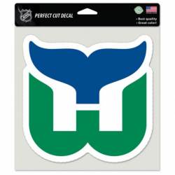 Hartford Whalers - 8x8 Full Color Die Cut Decal