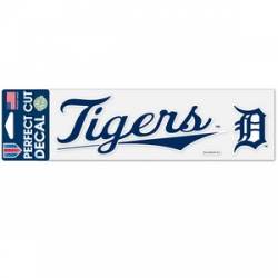 Detroit Tigers Logo - 3x10 Die Cut Decal