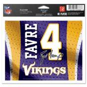 Brett Favre Minnesota Vikings #4 - Multi Use Ultra Decal