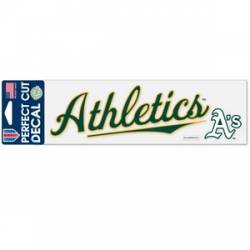 Oakland Athletics A's Logo - 3x10 Die Cut Decal