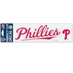 Philadelphia Phillies Logo - 3x10 Die Cut Decal