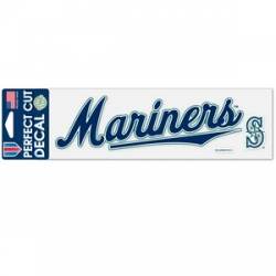 Seattle Mariners Logo - 3x10 Die Cut Decal
