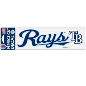 Tampa Bay Rays Logo - 3x10 Die Cut Decal at Sticker Shoppe