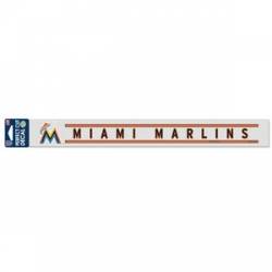 Miami Marlins - 2x17 Die Cut Decal