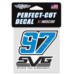 Shane Van Gisbergen #97 - 4x4 Die Cut Decal