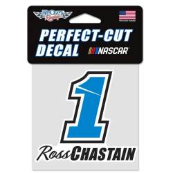 Ross Chastain Blue #1 - 4x4 Die Cut Decal