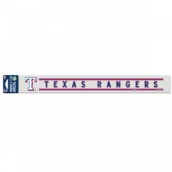 Texas Rangers - 2x17 Die Cut Decal
