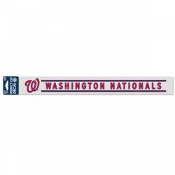 Washington Nationals - 2x17 Die Cut Decal