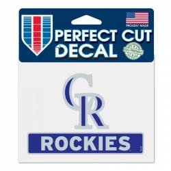 Colorado Rockies - 4x5 Die Cut Decal