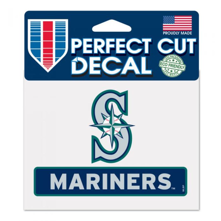 thumbnail interactive-video image 1 of Seattle Mariners City Connect Decal Sticker - M Logo (Oracal Vinyl) 1 of 3