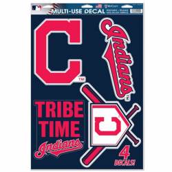 Cleveland Indians - Set of 4 Ultra Decals