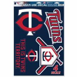 Minnesota Twins - Set of 4 Ultra Decals