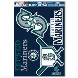 Seattle Mariners - Set of 4 Ultra Decals