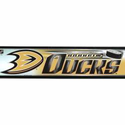 Anaheim Ducks Logo - 3x12 Bumper Sticker Strip