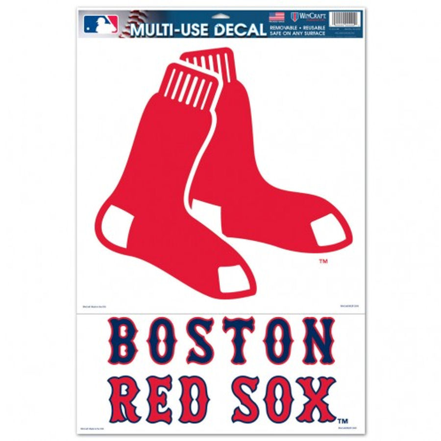 Boston Red Sox 11x17 Ultra Decal Set at Sticker Shoppe