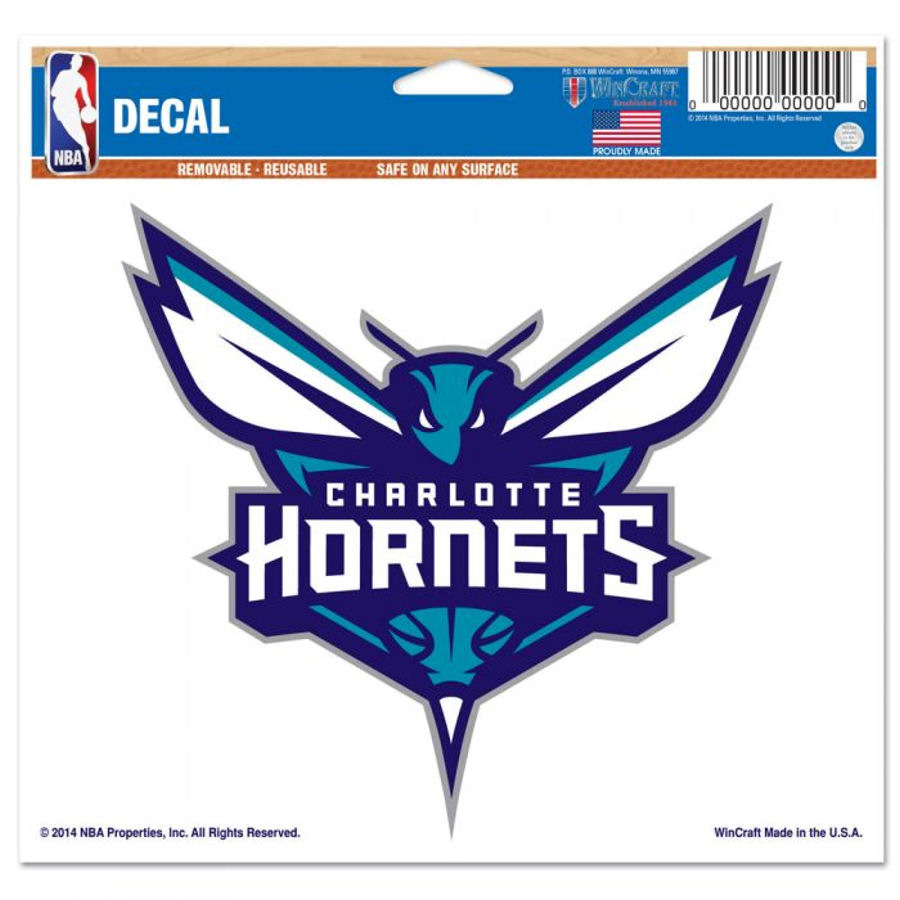 Charlotte Hornets - 5x6 Ultra Decal