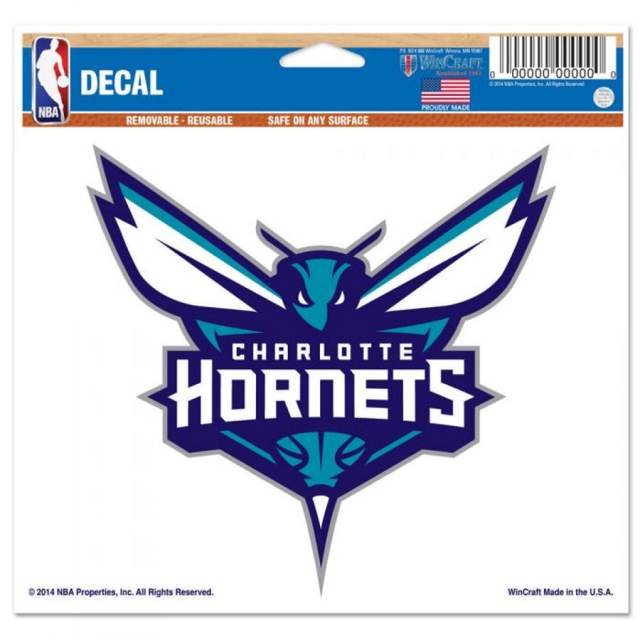 Charlotte Hornets - 5x6 Ultra Decal