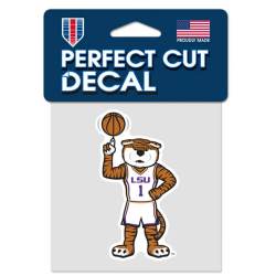 LSU Tigers Basketball - 4x4 Die Cut Decal